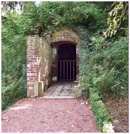 entrée de la glacière