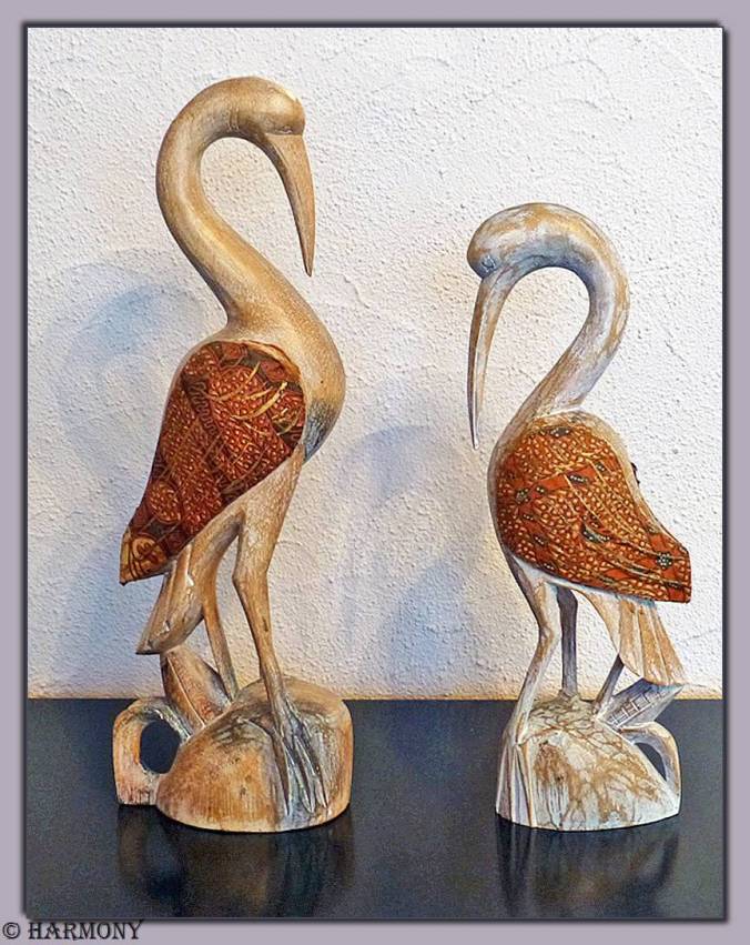 Couple d'échassiers 1